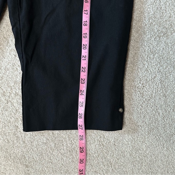 Chico’s Black Stretch Capri Pants, Size 16 - Picture 6 of 6